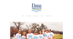 Desktop Screenshot of danakmacalik.com